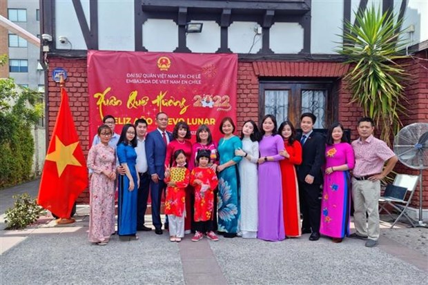 Vietnamese community in Chile celebrates Tet festival